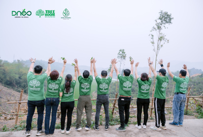 Sự kiện trồng cây tại xã Yên Mông - Hòa Bình